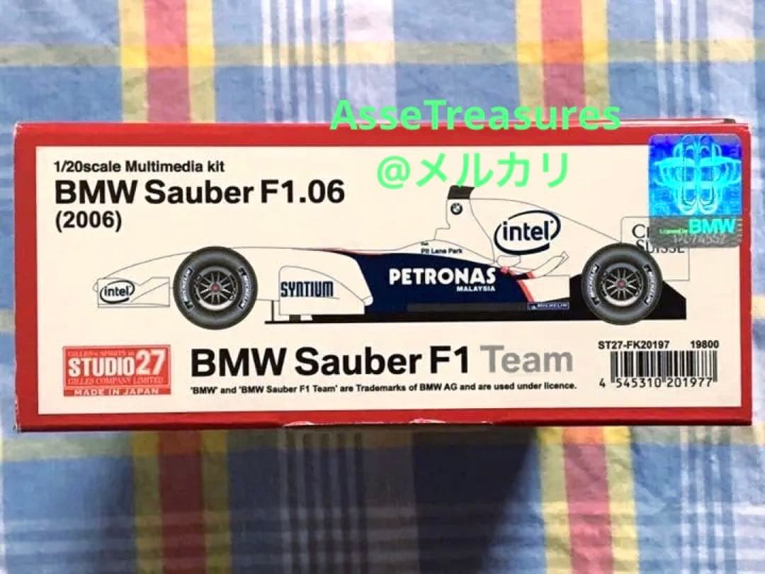 スタジオ27 1/20  ザウバー F1 .06 ジャック・ヴィルニューヴ