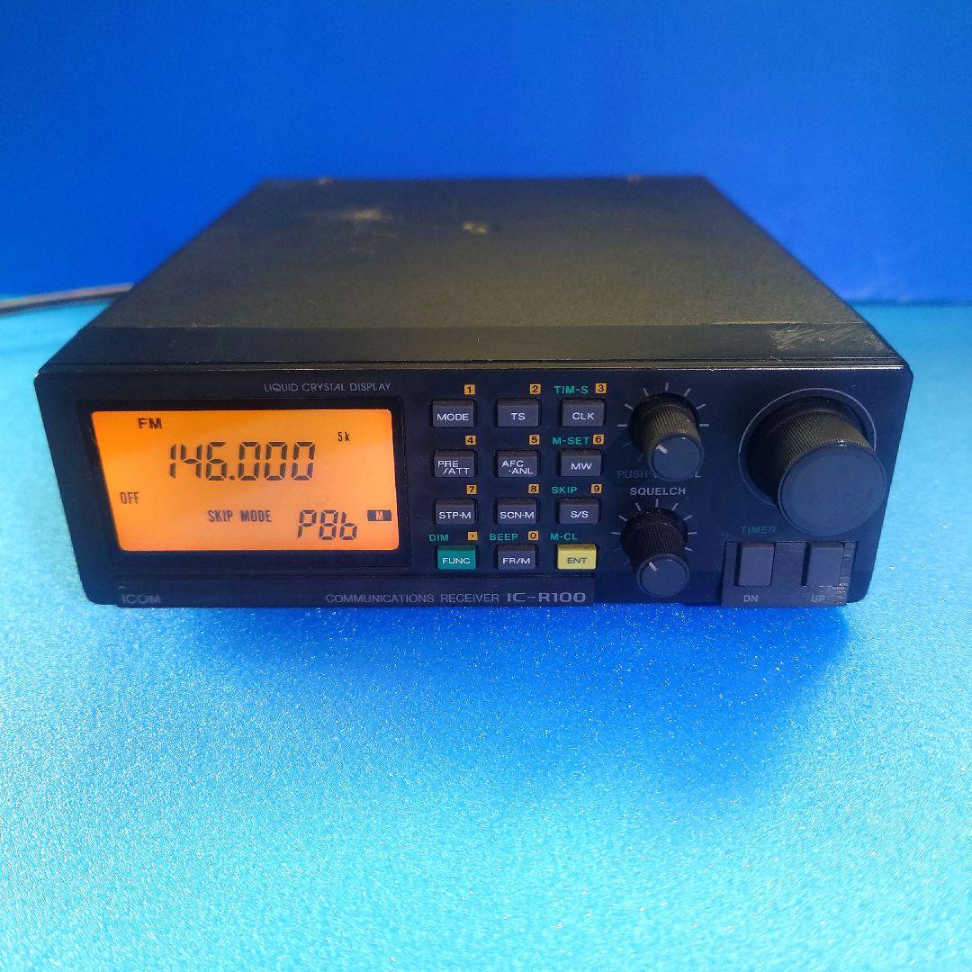 アイコム製　広帯域受信機　IC-R100 0.5〜1800Mhz