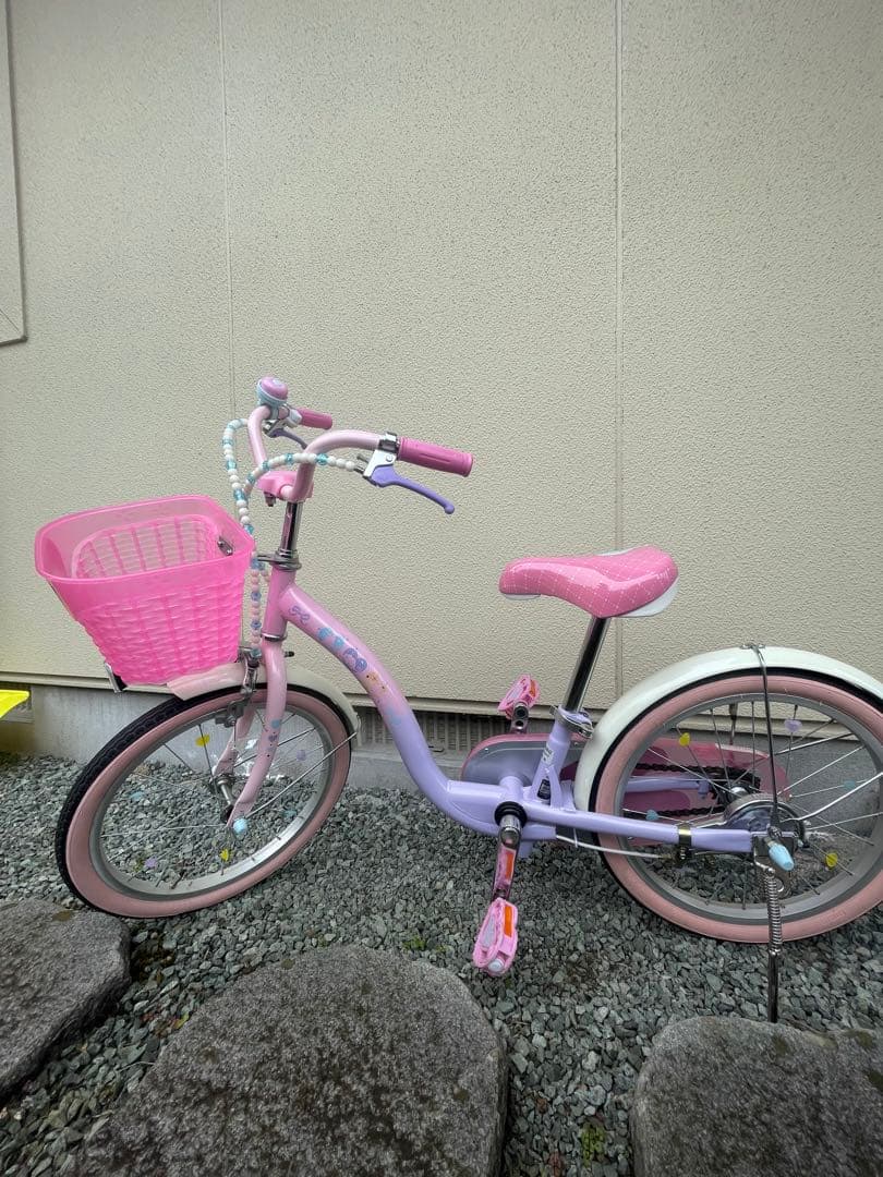 ディズニープリンセス　自転車　18インチ