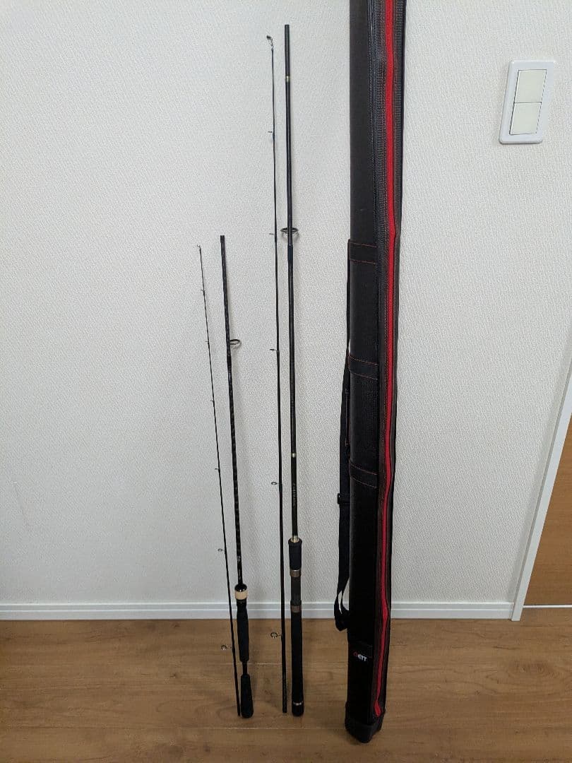 スピニングロッド2本　LUREMATIC S86ML＆BASS X 662LS