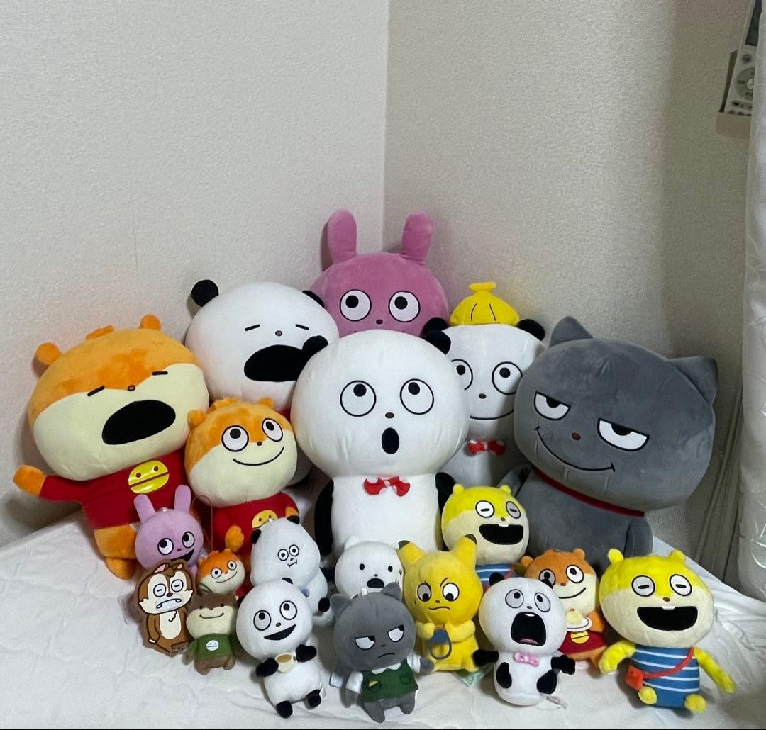 【激レア★★★】にしむらゆうじ ぬいぐるみ ビッグサイズ含む 20体まとめ売り