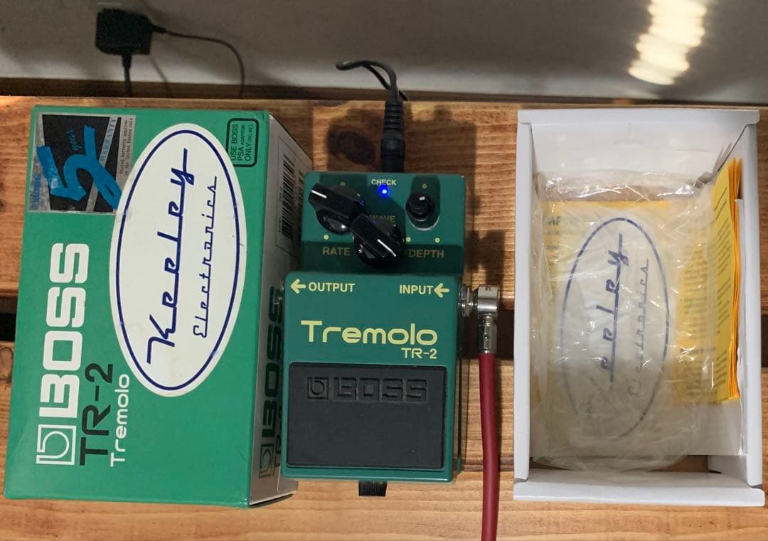 【希少】 Keeley BOSS TR-2 Mod キーリー ボス エフェクター
