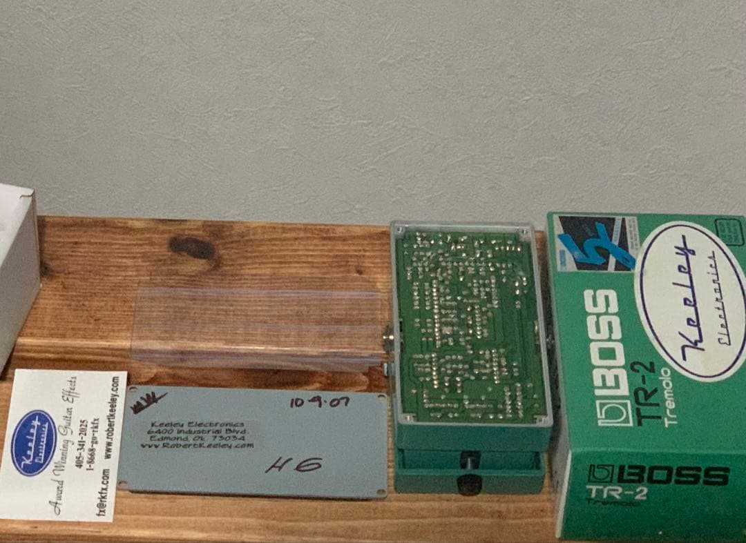 【希少】 Keeley BOSS TR-2 Mod キーリー ボス エフェクター