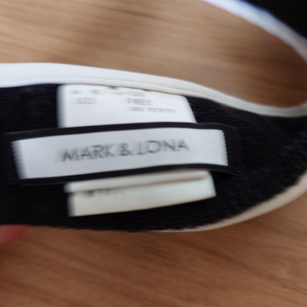 MARK AND LONA ホワイトバイザー
