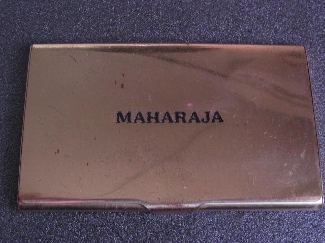 東京　六本木　DISCO　MAHARAJA　名刺入れ　マハラジャ　昭和　当時物