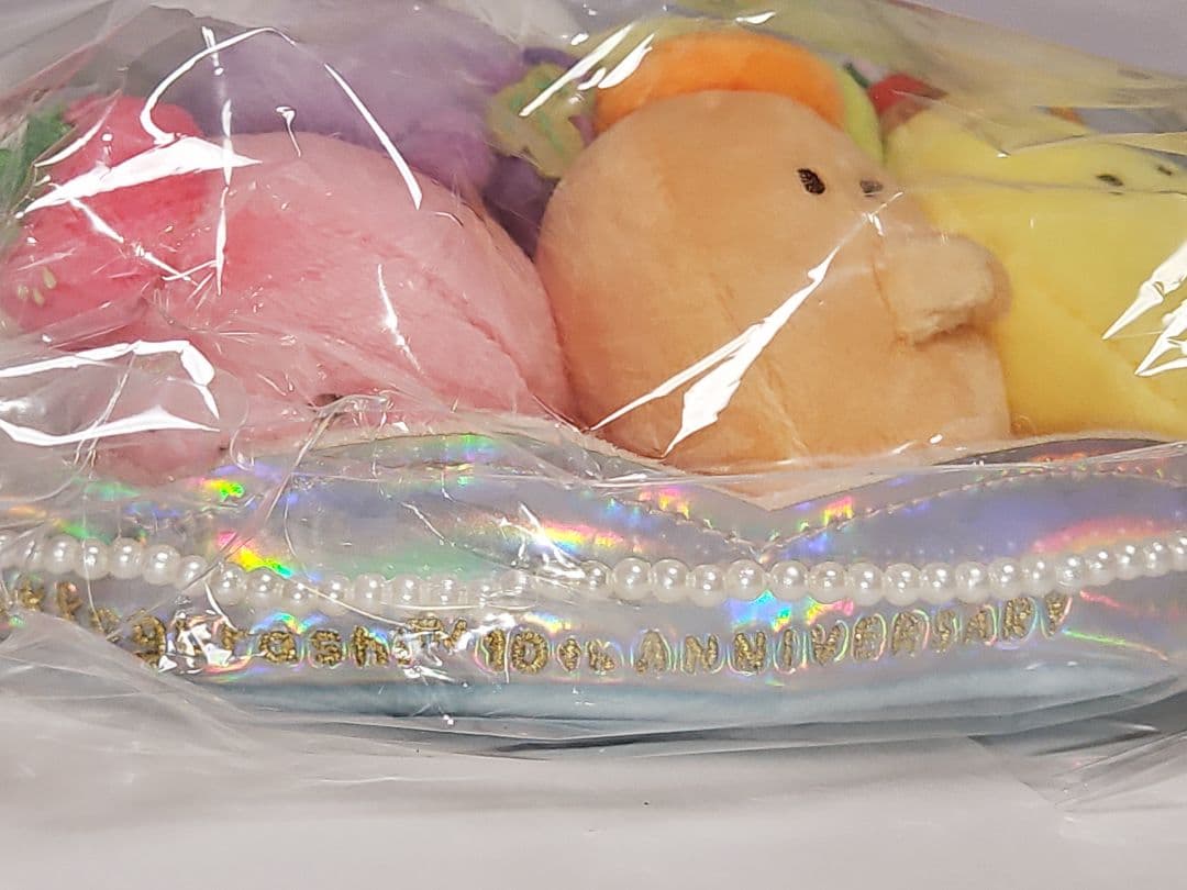 ちょき 未開封 たぴがとう すみっコぐらし 10周年 てのりぬいぐるみ