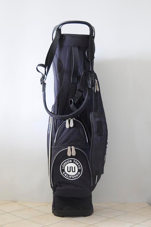 ゴルフキャディーバッグ　OUUL SPORTS 紺色　9inc