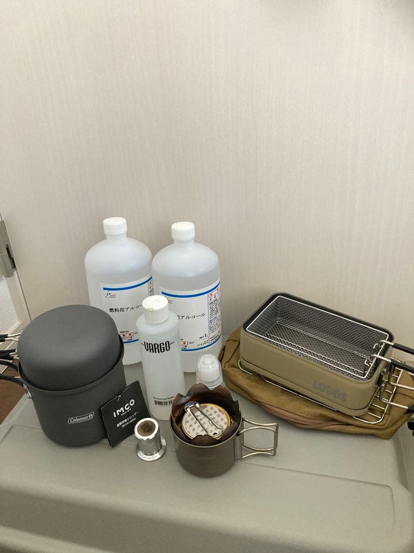 クッカーセット アルコールストーブセット メスキットセット コールマン ロゴス