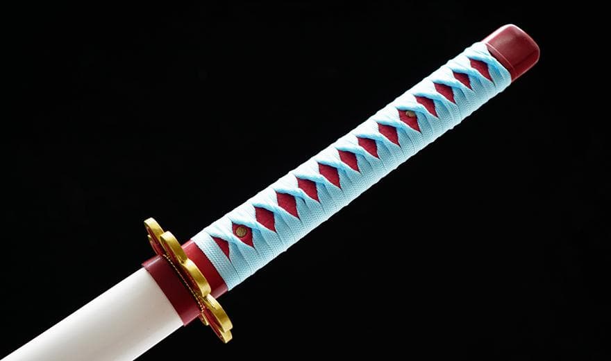鬼滅シリーズ-甘露寺蜜璃 居合刀 武士道 武蔵 鑑賞用 手鍛造打