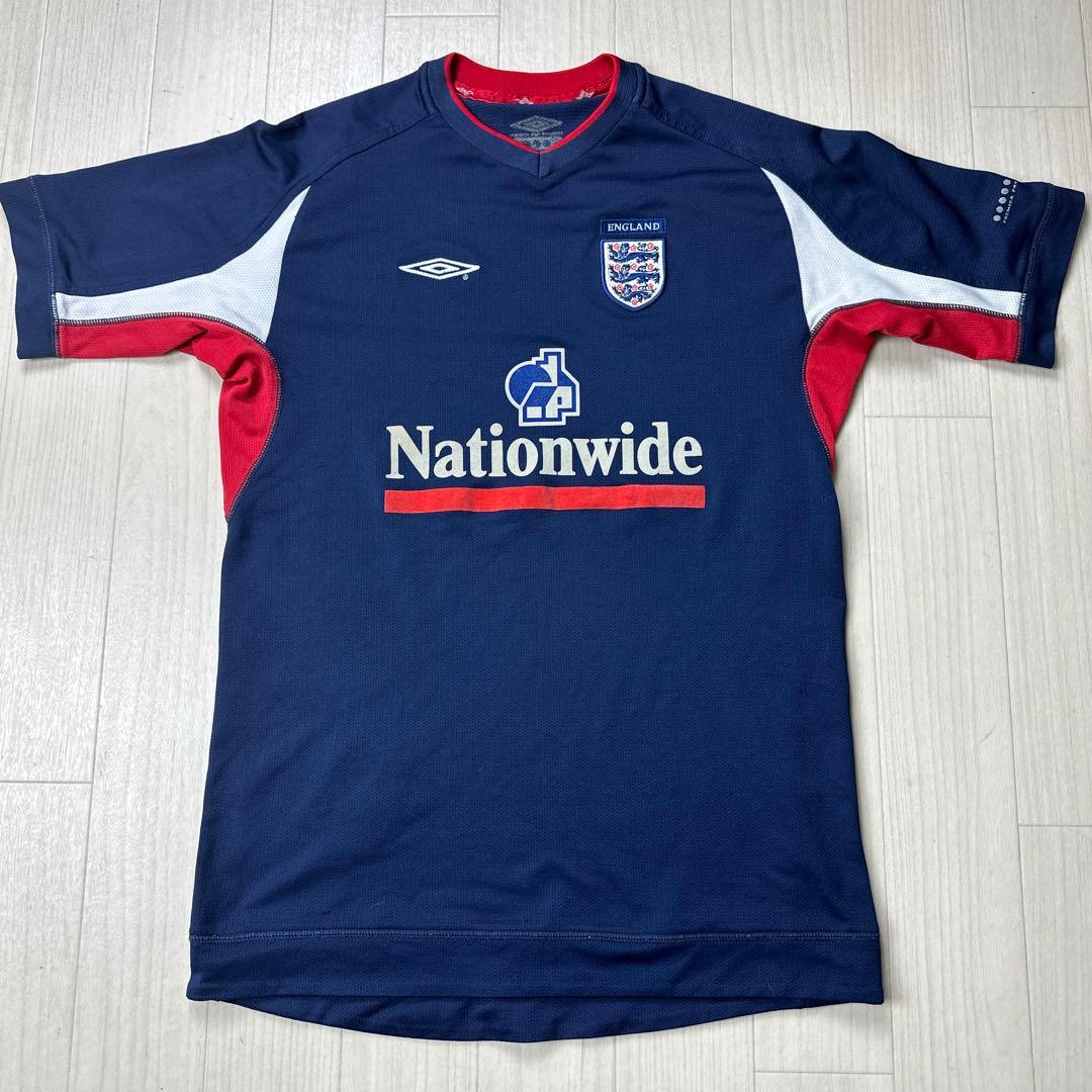【レア】UMBRO イングランド代表ゲームシャツユニフォームNationwide
