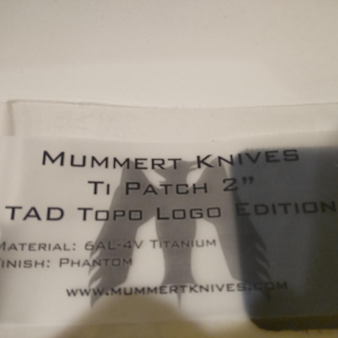 Triple Aught Design Ti パッチ 2\"2