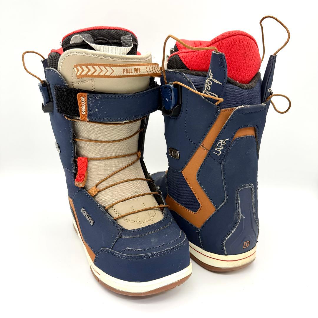 【超美品】ディーラックス IDララ レディース キッズ ブーツ 23.5