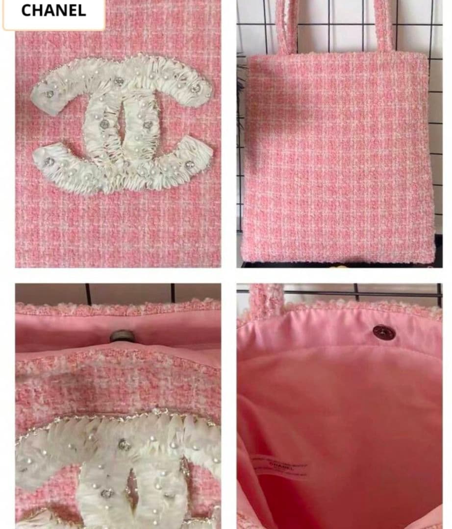 CHANEL メイクアップバッグ ピンク