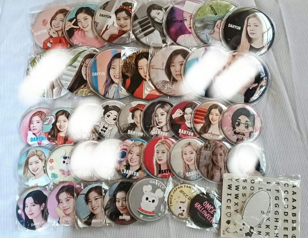 twice ダヒョン　缶バッジセット