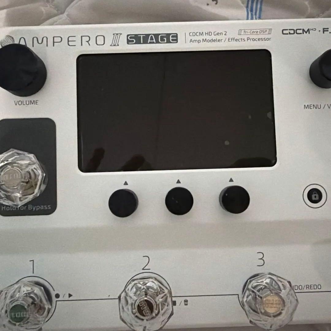 Hotone Ampero II stage ギターエフェクター