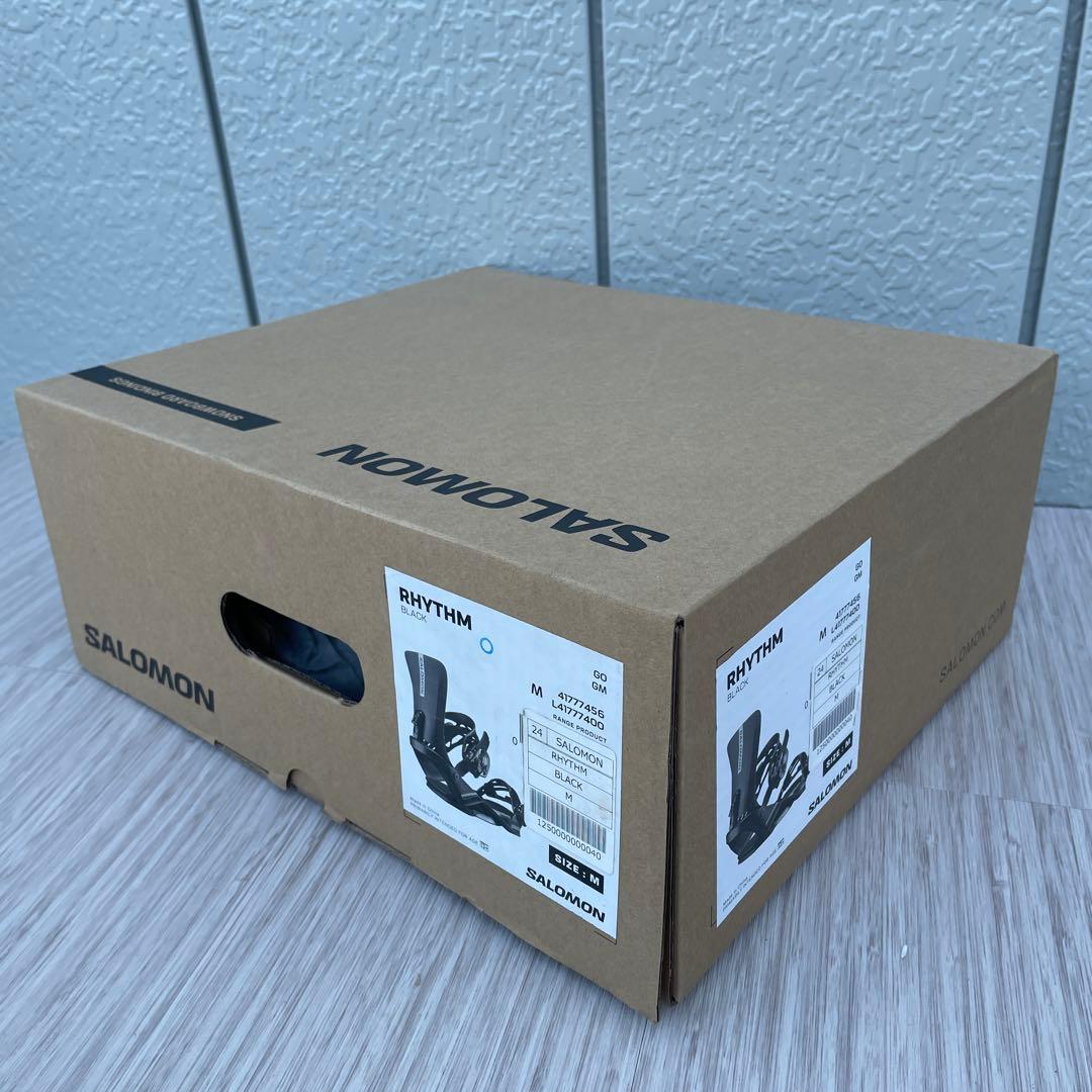 新品未使用　SALOMON RHYTHM ブラック M ビンディング
