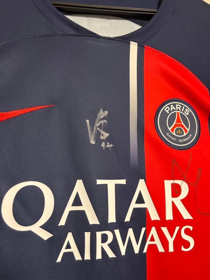 たさん専用 PSG ユニフォーム新品　ヴィティーニャ　ルイスエンリケ　サイン入り