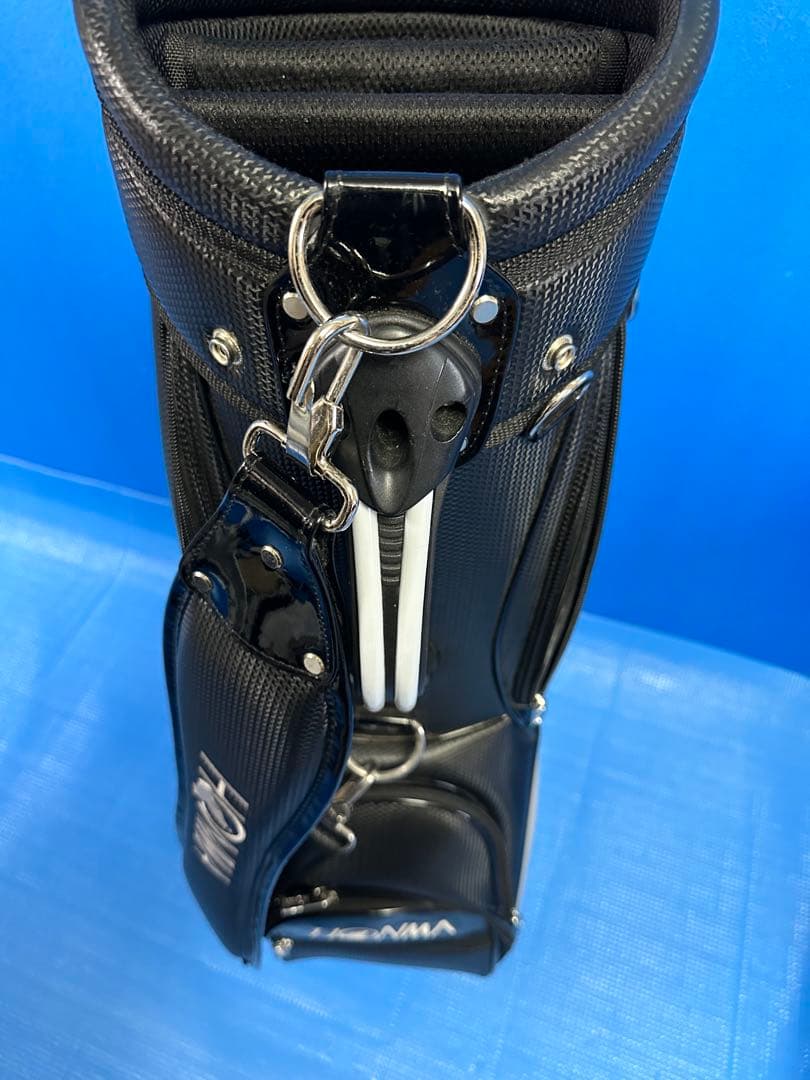 HONMA ゴルフバッグ ブラック シルバー
