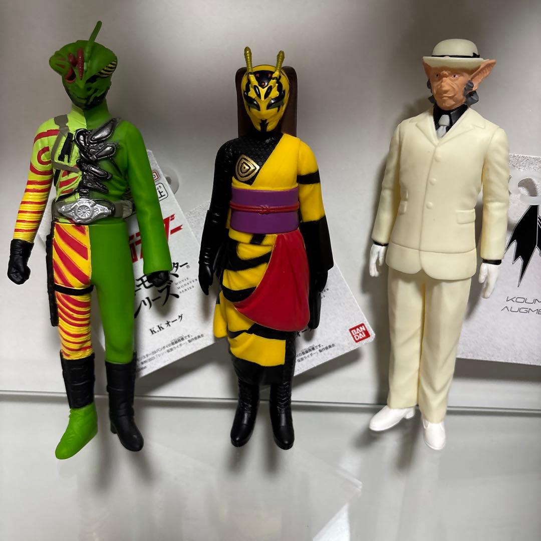シン・仮面ライダー KKオーグ ハチオーグ コウモリオーグ ムービーモンスター