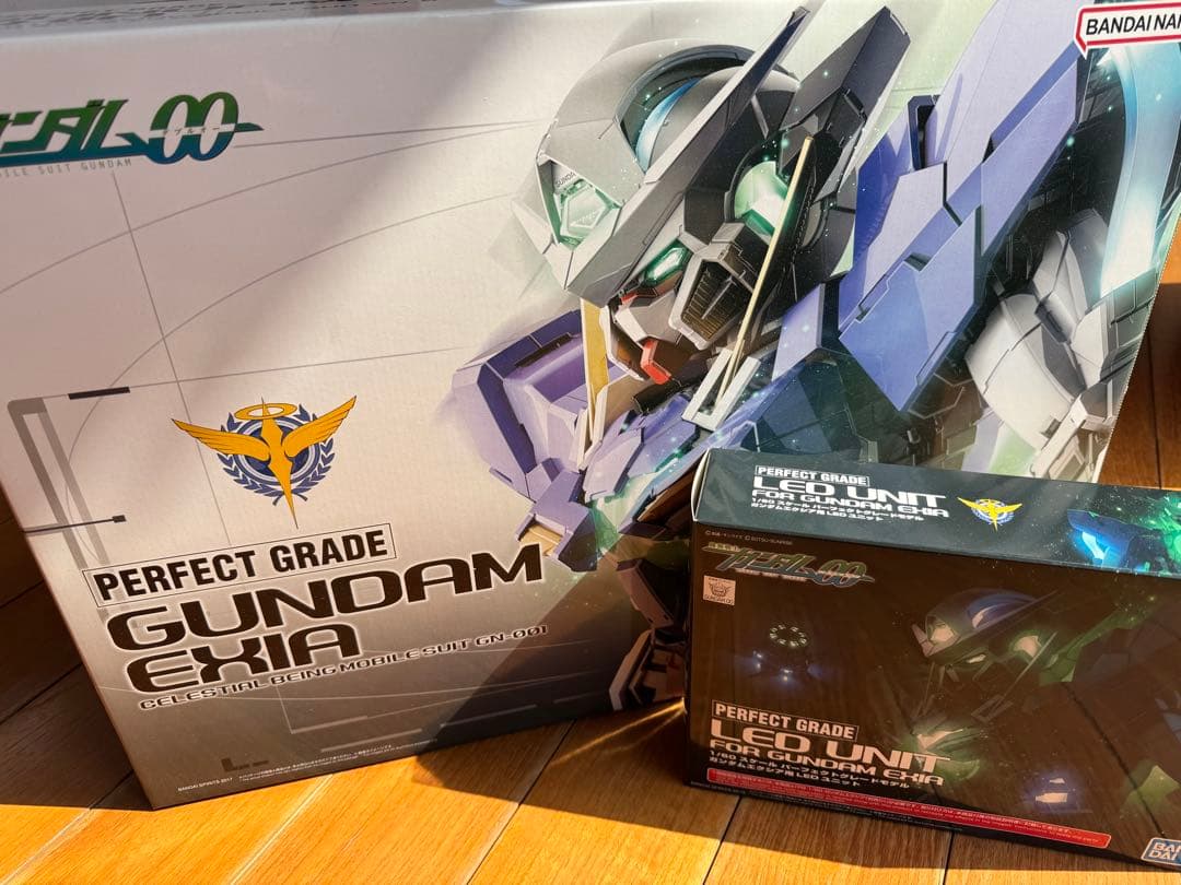 PGガンダムエクシア＋LEDユニット