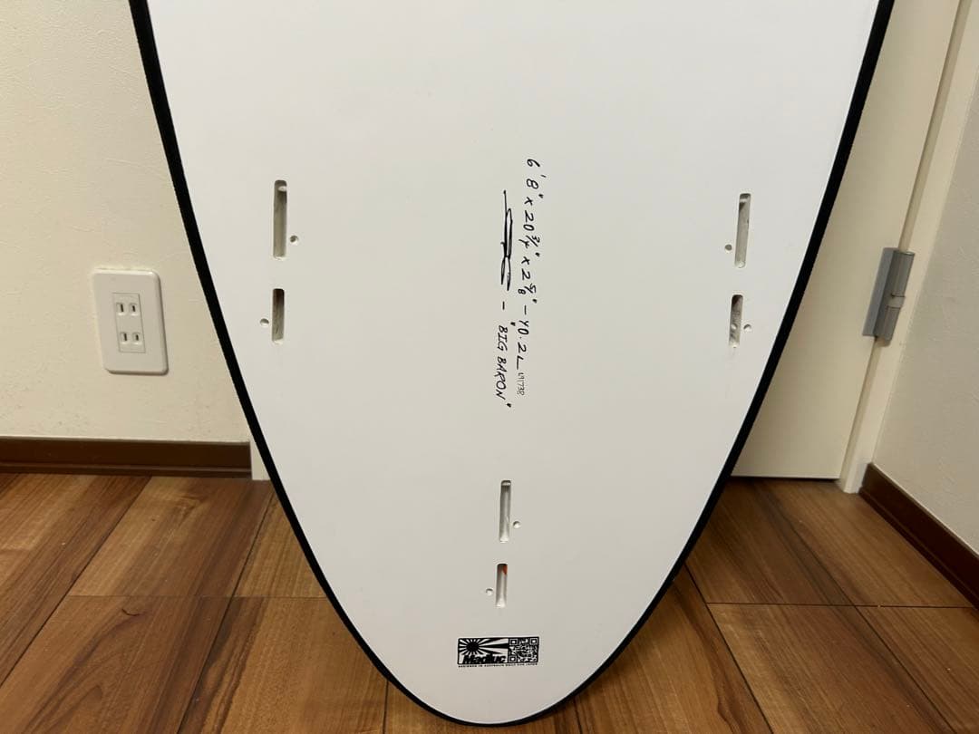 kazu ビッグバロン6'8 ケース、フィン、リーシュ付