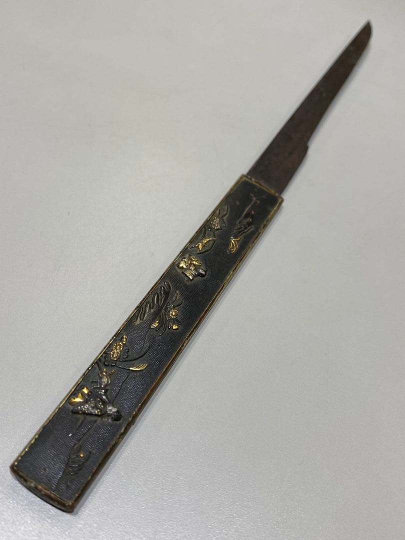 3-1848 時代刀装具在銘小柄