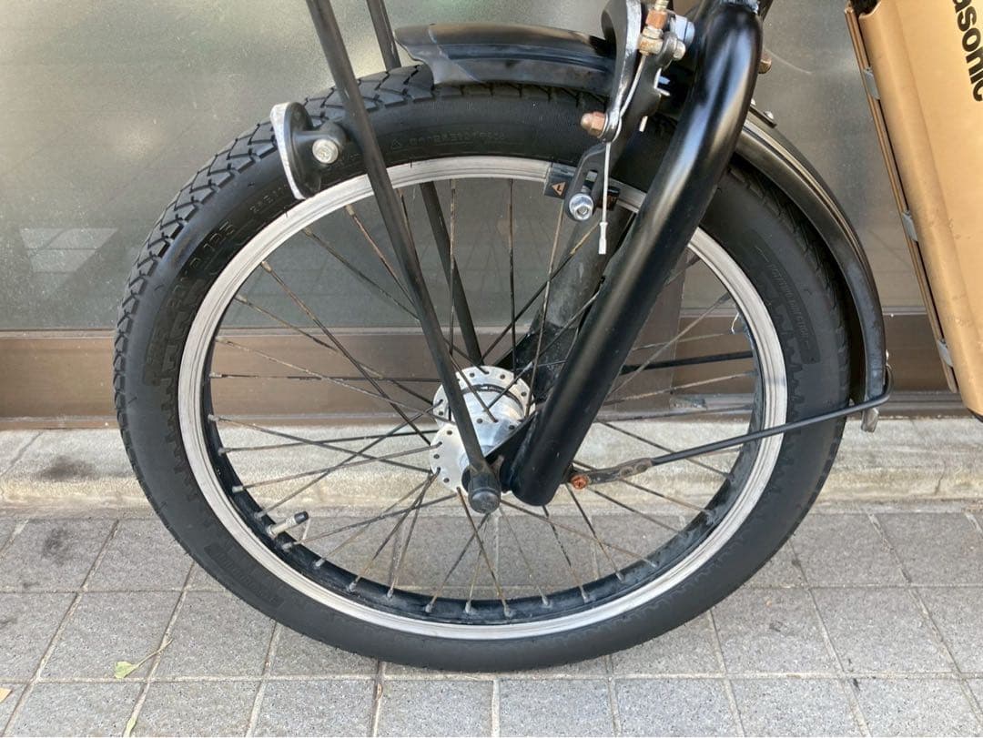 中古電動自転車 パナソニック ギュットアニーズ　20インチ 横浜№3575