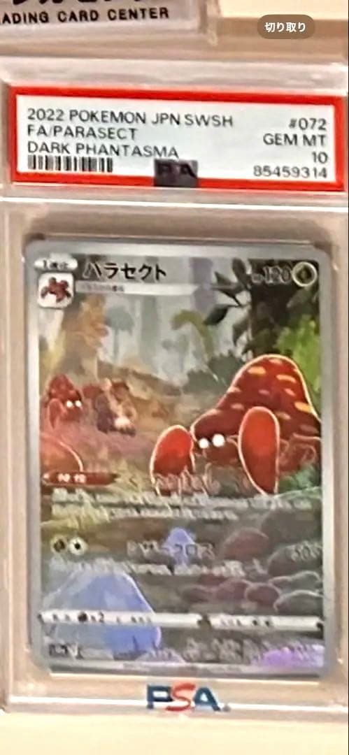 PSA10 パラセクト CHR S10a ダークファンタズマ 072/071
