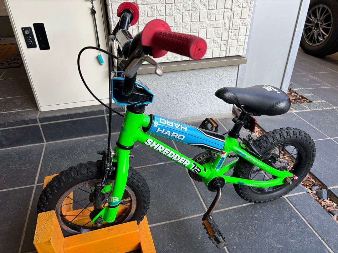 HARO SHREDDER-12 ギヤ比変更などカスタム総額5万円超