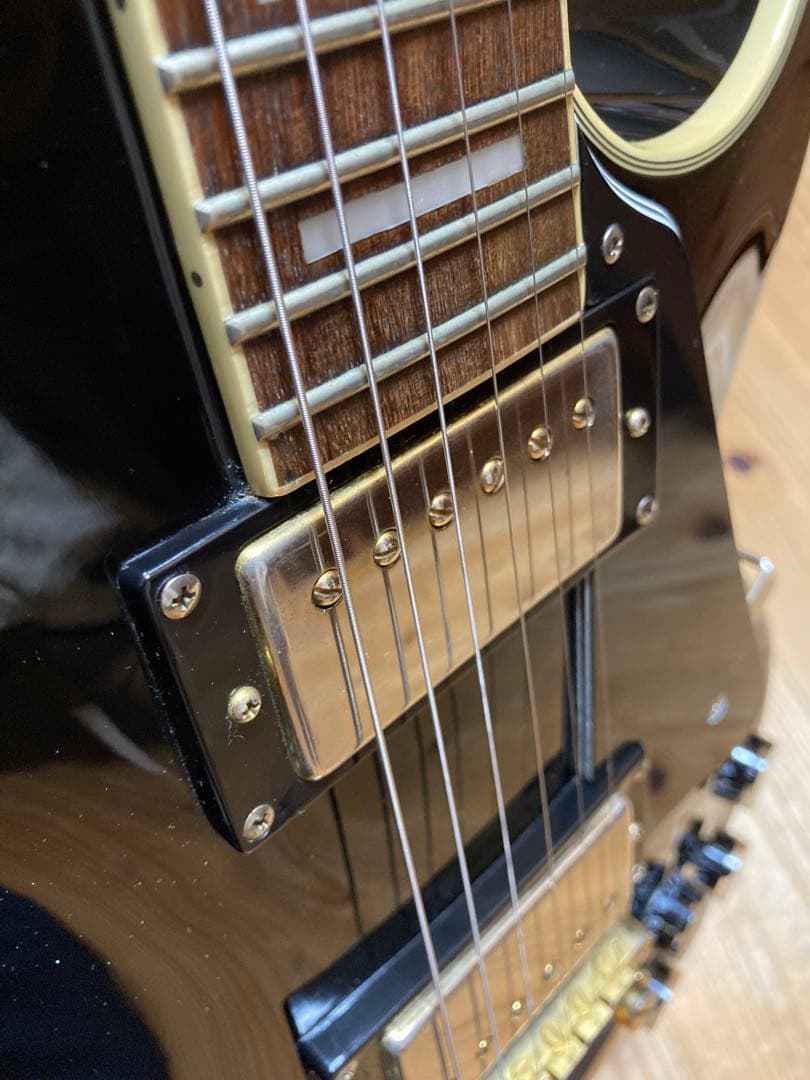 ギター Epiphone LesPaul Custom PRO Ebony
