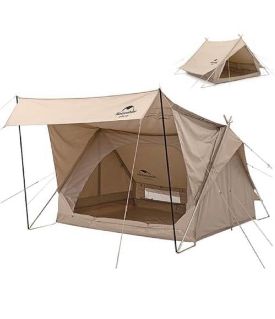Naturehike ロッジテント A型フレームテントTC 2名〜3名用