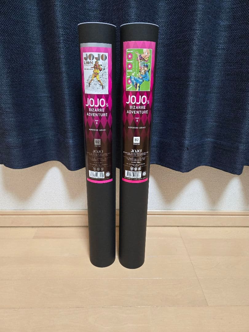 ジョジョの奇妙な冒険 ジョジョ展 ポスター 8部 2セット B2