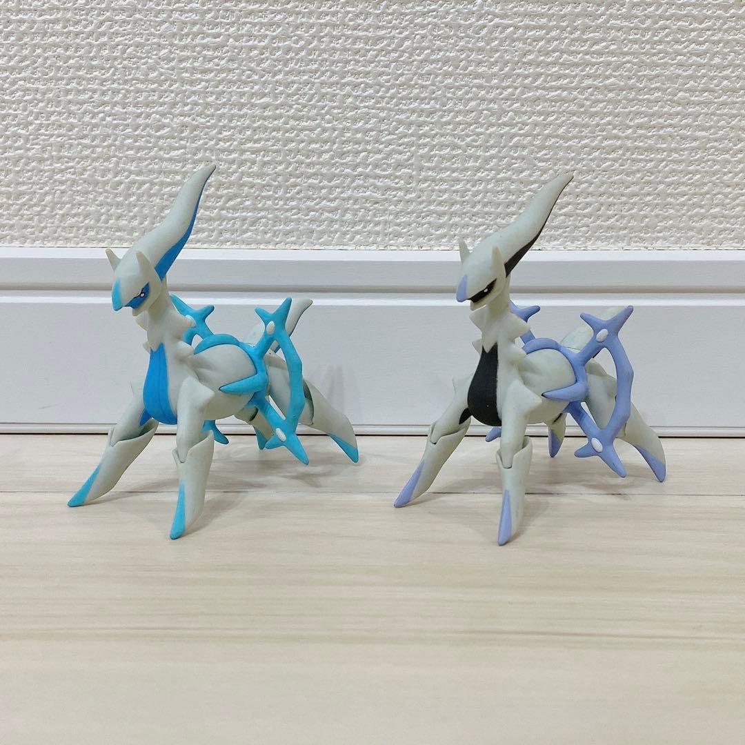 ポケモン 立体ポケモン図鑑 アルセウス 4体セット こおり ひこう むし
