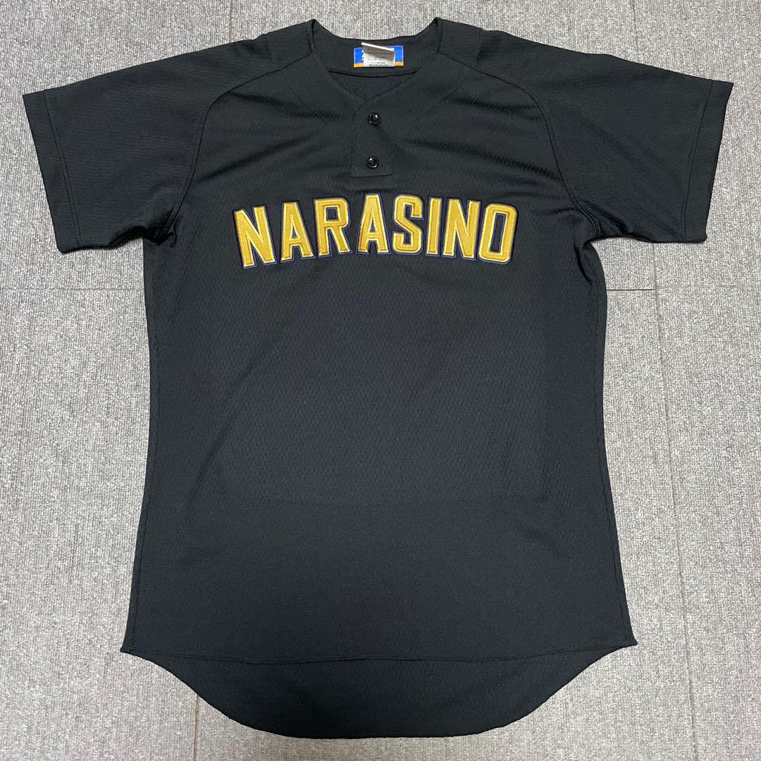 習志野高校　野球部　ゼット　ZETT ユニフォーム　黒　Lサイズ