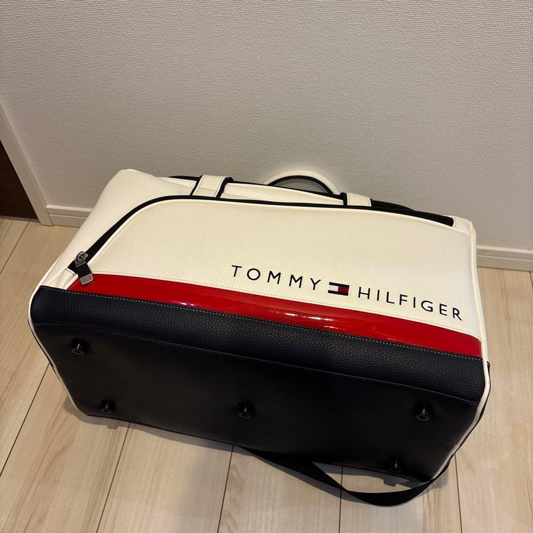 トミーフィルフィガー　ゴルフバッグ　ホワイト