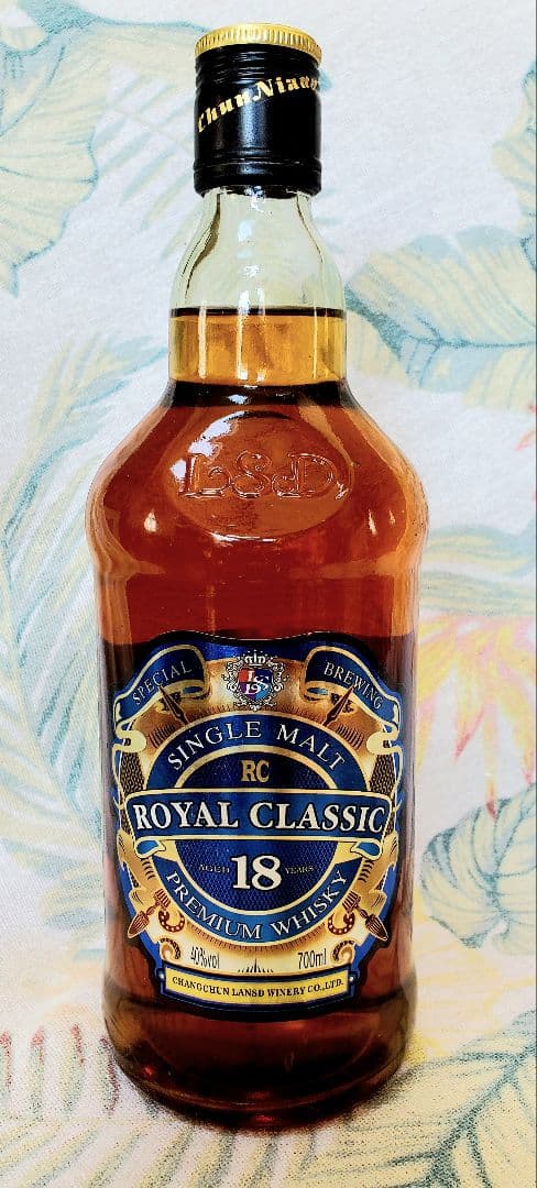  CLASSIC 18年シングルモルトウィスキー700ml　40%