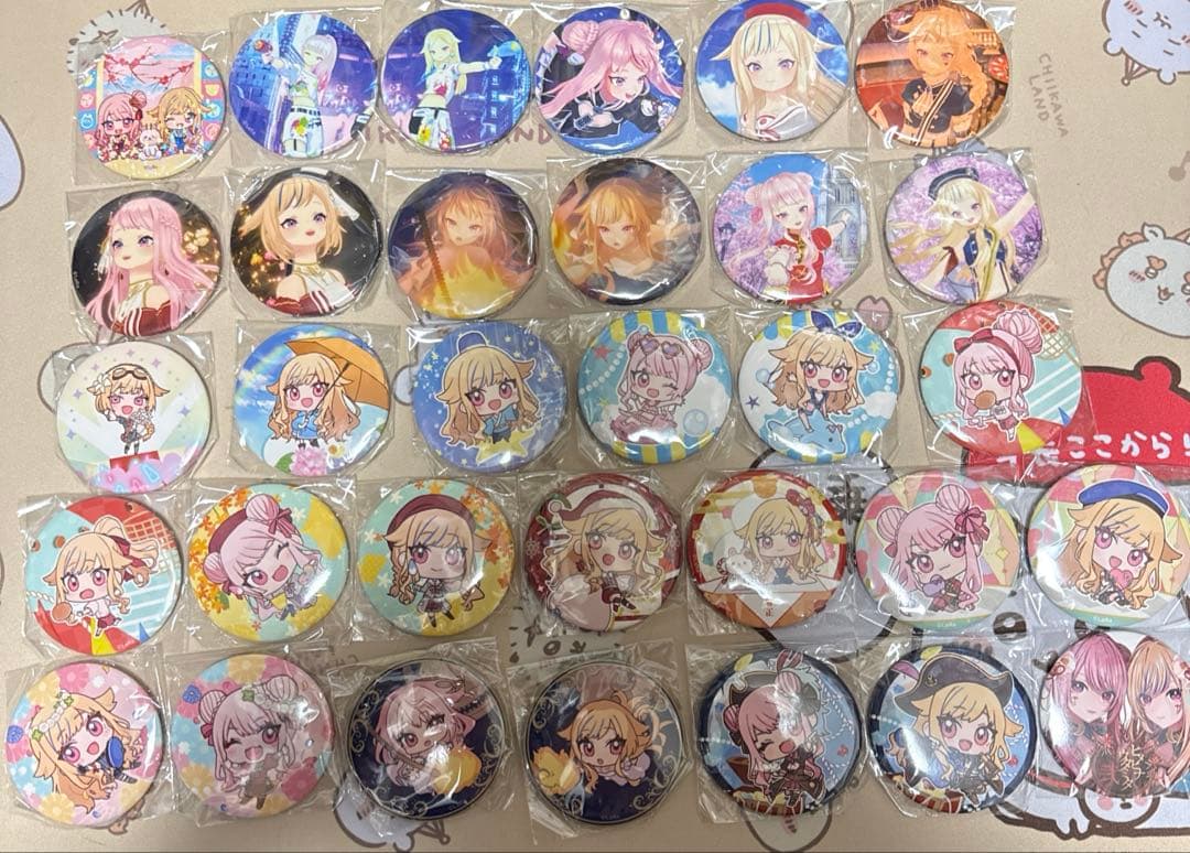 ★バラ可　HIMEHINA 新春ガチャ 2024 缶バッジ39種 39個　まとめ