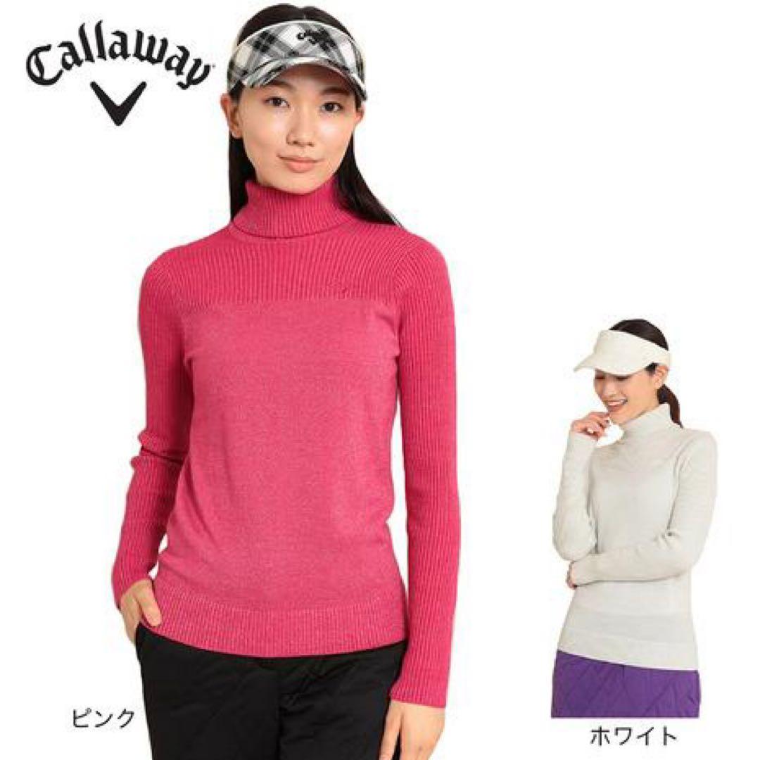 Callawayディース タートルネック リブラメニット C23218202