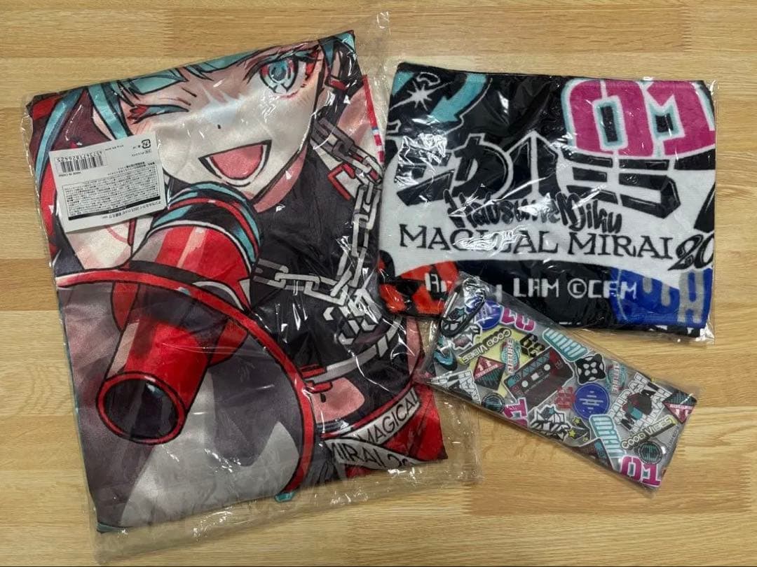 初音ミク マジカルミライ 2023 法被　タオル　マルチケース　ステッカー