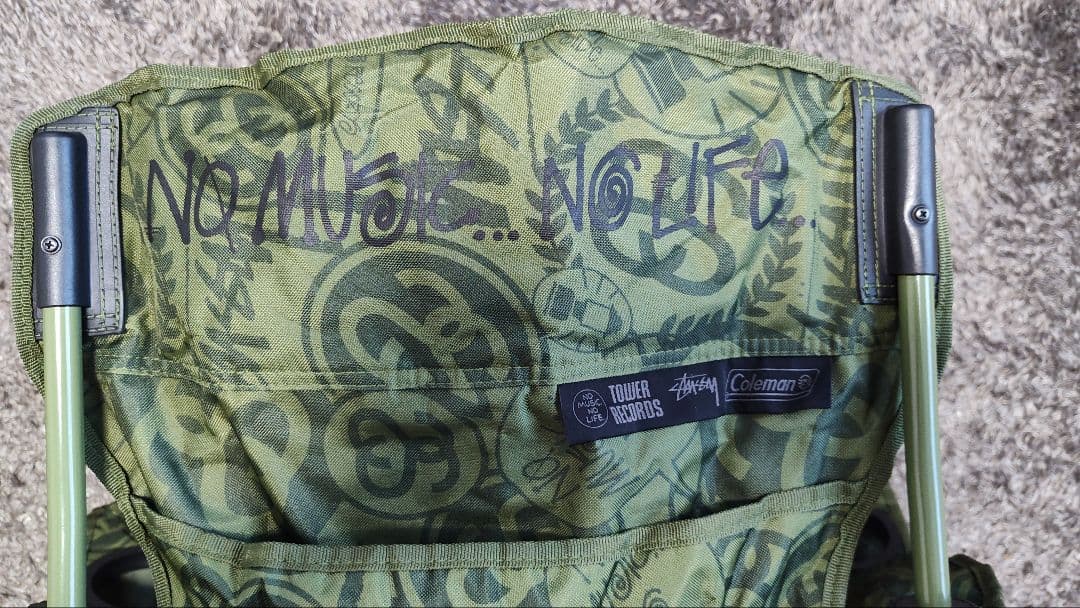 Stussy x Colemanタワレコ アウトドアチェア