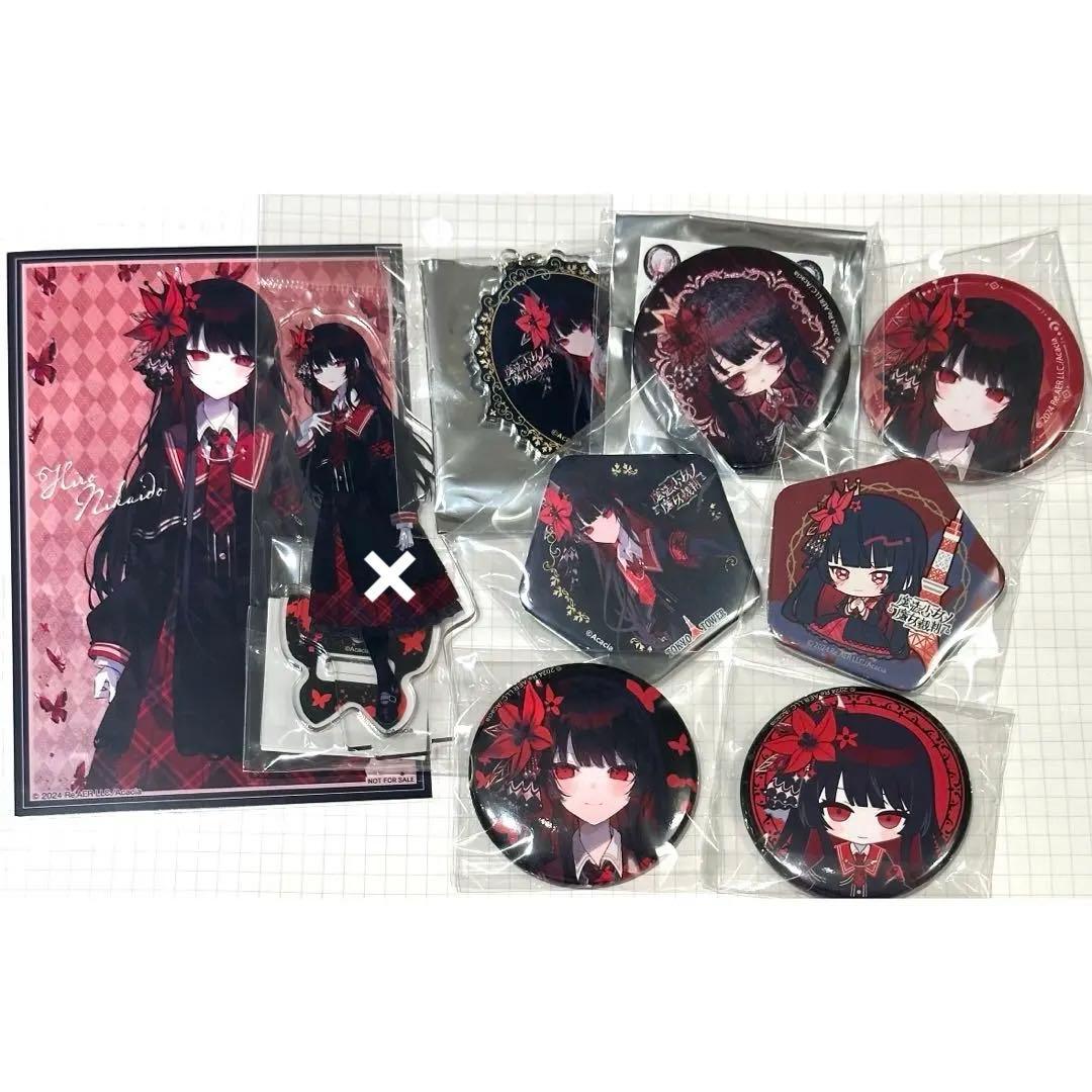 魔法少女ノ魔女裁判　タワレコ　特典　ポストカード　缶バッジ　アクキー　ヒロ