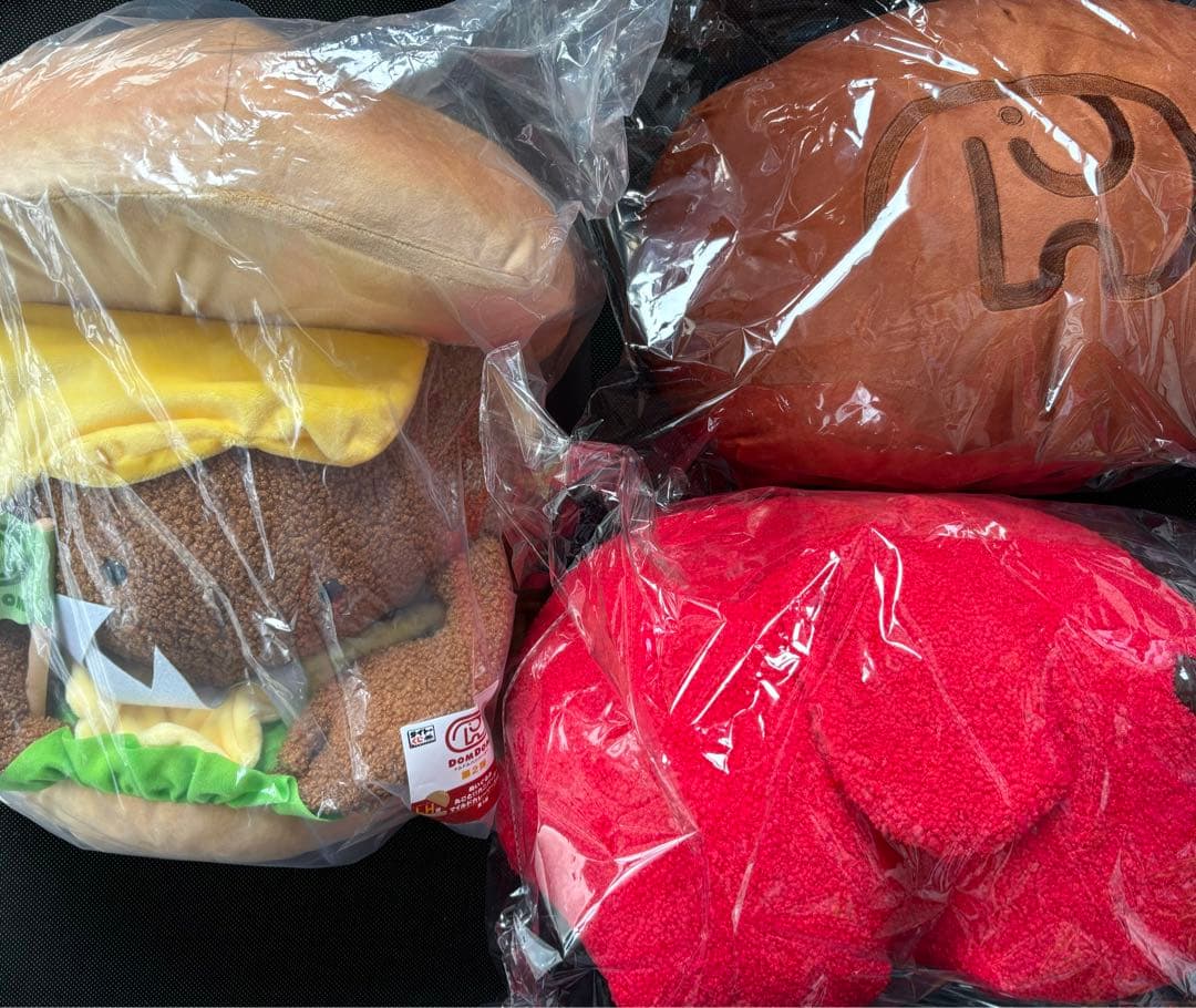 ドムドムハンバーガー タイトーくじ 第2弾 上位賞 ラストワン 3点セット