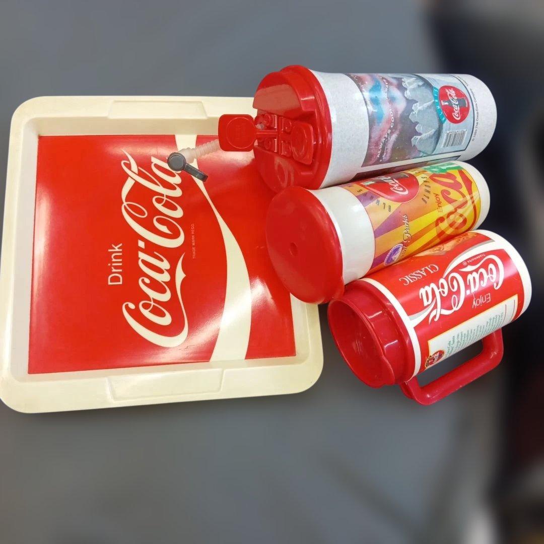 ダンキンドーナツ　コカ・コーラ　　USA タンブラー　しろくま　白熊