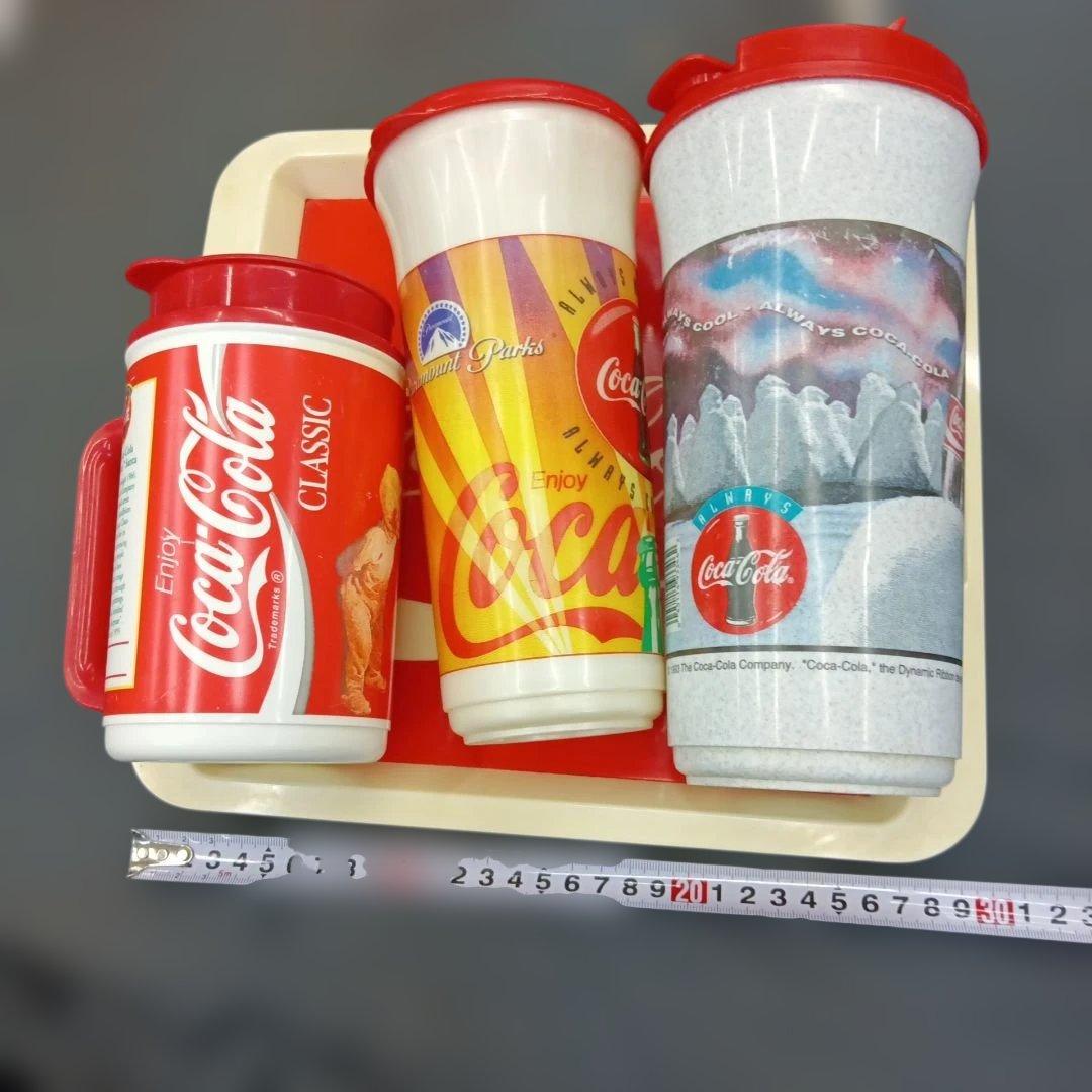 ダンキンドーナツ　コカ・コーラ　　USA タンブラー　しろくま　白熊