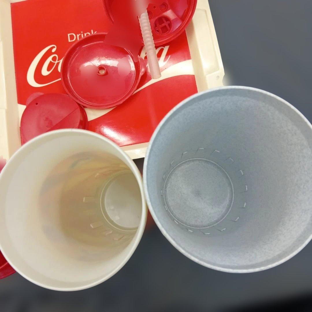 ダンキンドーナツ　コカ・コーラ　　USA タンブラー　しろくま　白熊