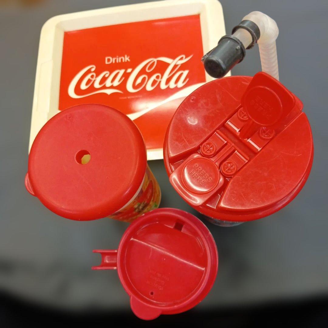ダンキンドーナツ　コカ・コーラ　　USA タンブラー　しろくま　白熊