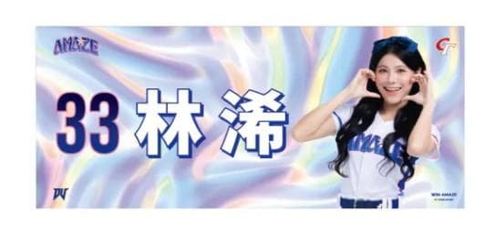 2026　WBC　33 林浠　リンシー　応援　タオル