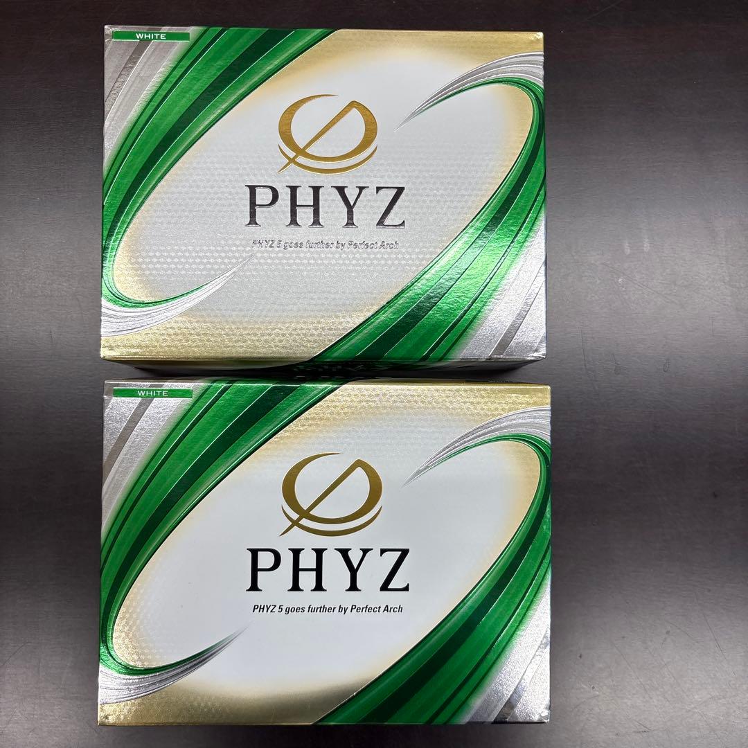 PHYZ ファイズ　ゴルフボール ホワイト2ダース