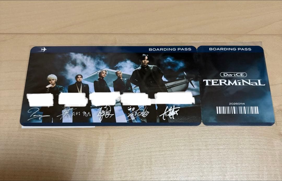 Da-iCE 「TERMiNaL」 初回生産限定豪華盤 特典セット + α