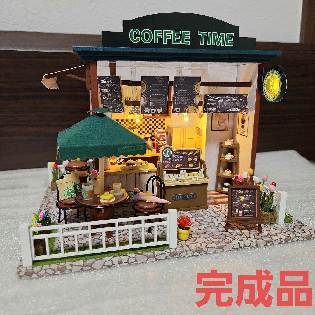 ミニチュアドールハウス【完成品】コーヒーショップ